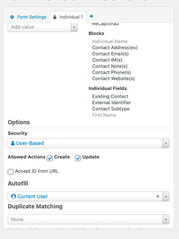 Autofill Current User
